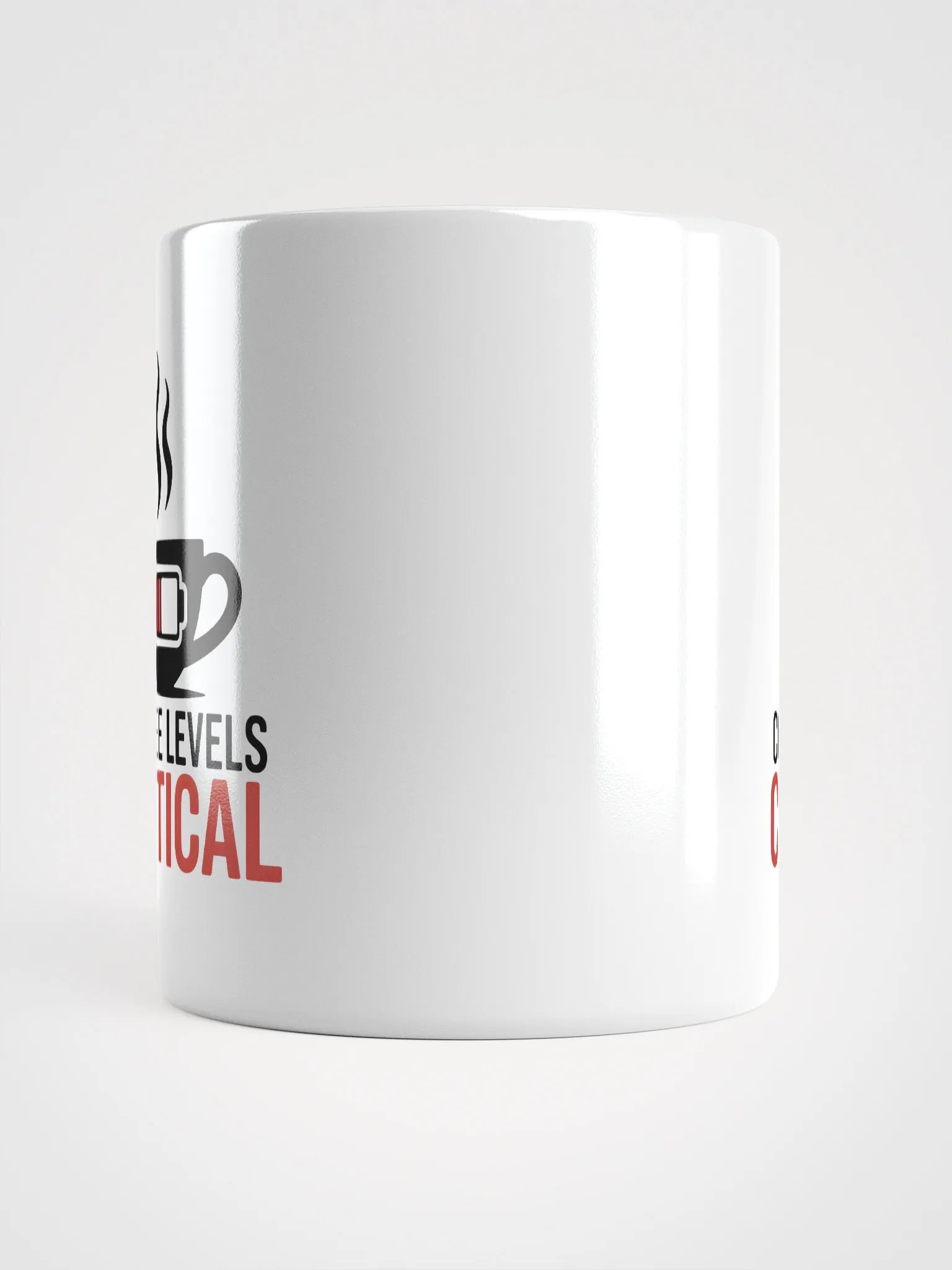 Coffee Levels Critical Mug | Funny Coffee Mug product image (5)