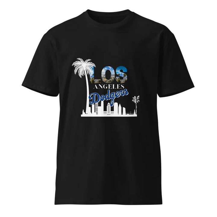 Los Angeles with DTLA and Dodgers T-Shirt (Dark colors) product image (1)