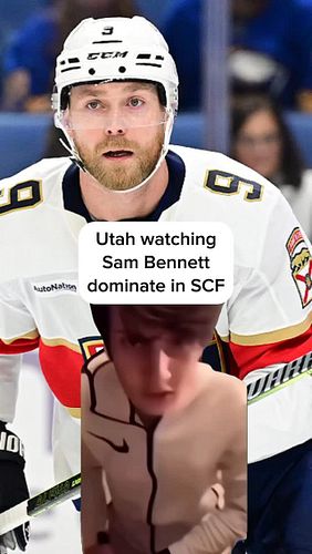 We’ll take him. 💸💸💸
#utahmammoth #nhl #stanleycupplayoffs #sambennett