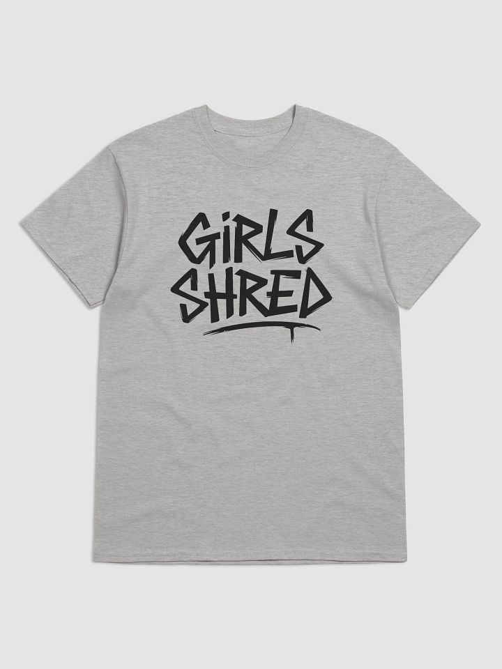 Girls shred (Black), Skateboarding t-shirt for girls, Women's T-shirt product image (4)