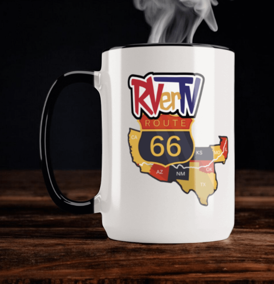 Route 66 Map - Coffee Mug product image (1)
