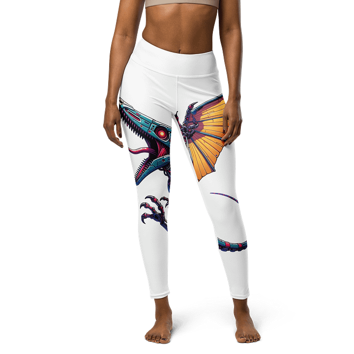 Pterodactyl Sun-Kissed Yoga Park Leggings product image (1)
