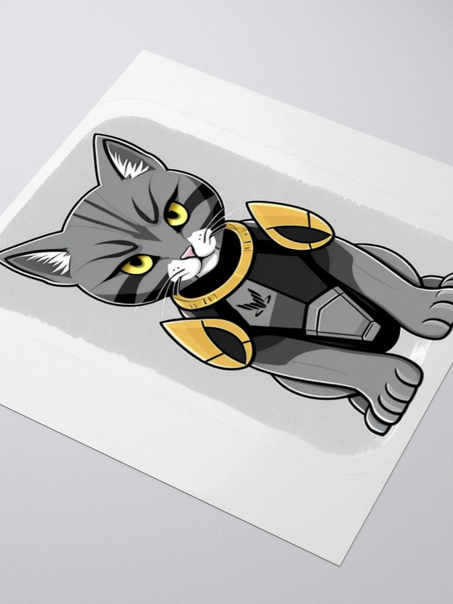 Garrus the Cat Sticker product image (8)