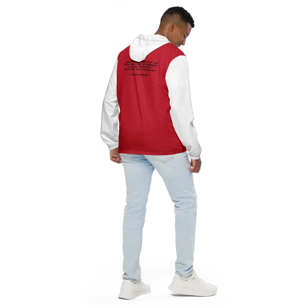 CG Red Windbreaker White Sleeves product image (4)