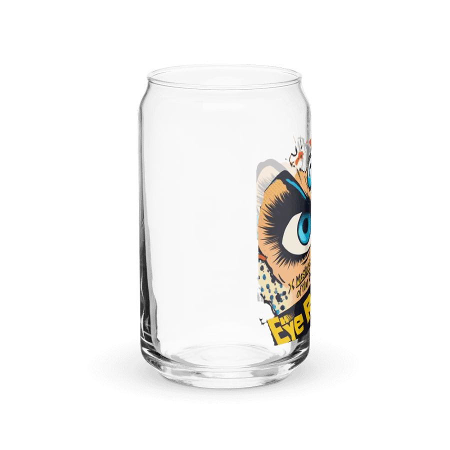 "Gen X Eye Roll Glass – Funny Drinking Glass with Retro Attitude!" product image (10)