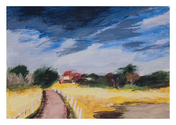 Storm and Gold - Art Print product image (1)