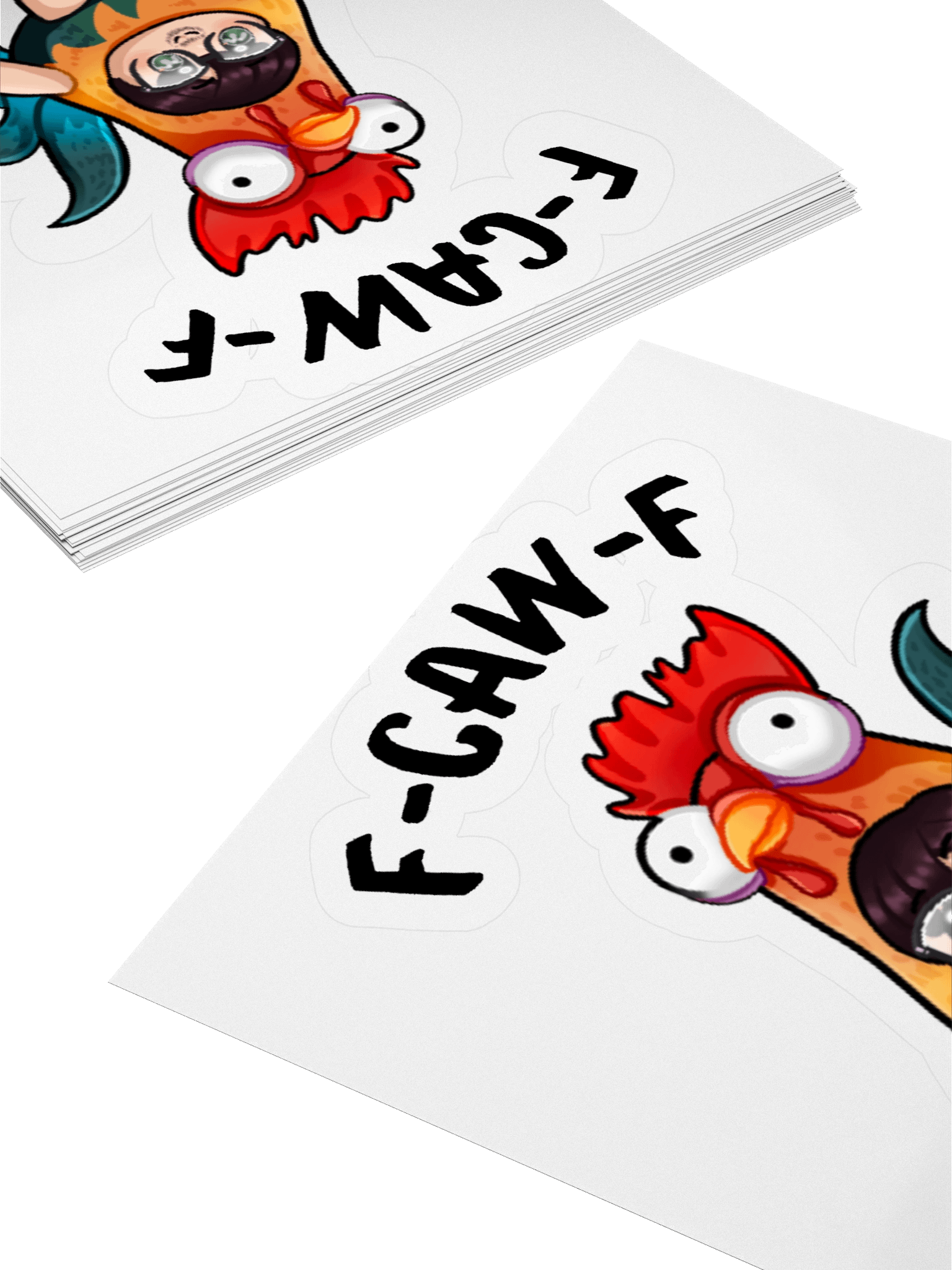 F-CAW-F Chicken Sticker product image (12)