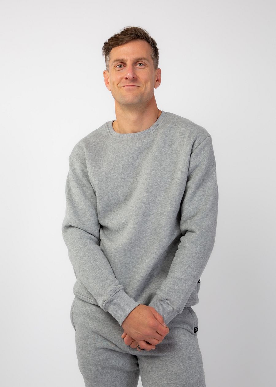 Heathered Fog Crewneck product image (8)