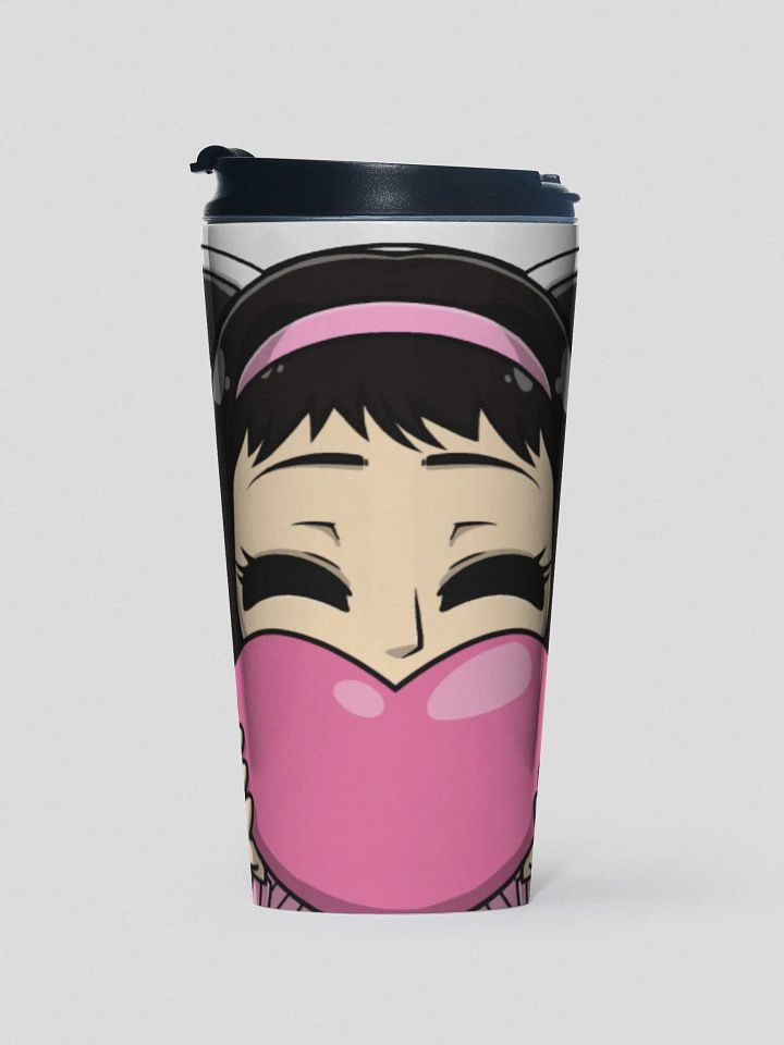 Finny Heart Stainless Steel Travel Mug product image (1)
