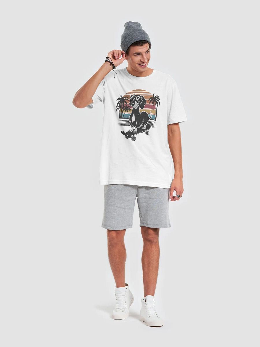 Doxie on a Skateboard T-Shirt product image (26)