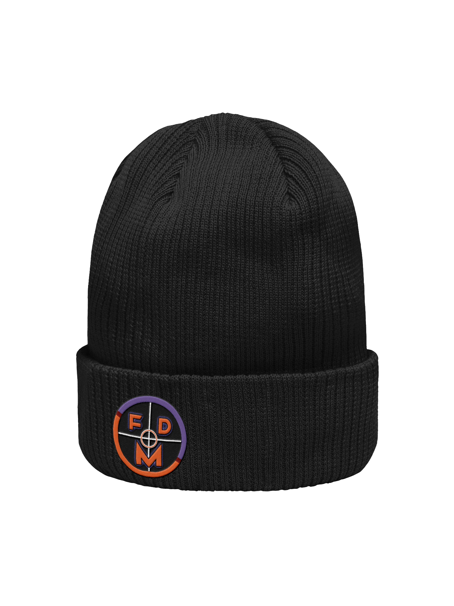 FDM Crosshair Logo Organic Beanie product image (2)