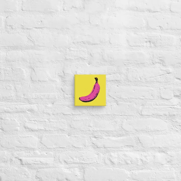 Pink Banana Pop Art Canvas product image (27)