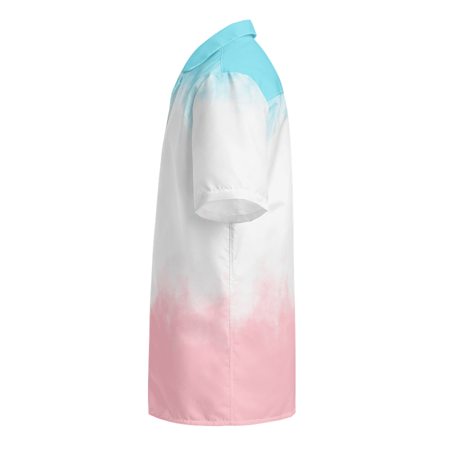 LGBTQIAP2S+ 2025, Trans Flower with Symbol, Button Up product image (3)
