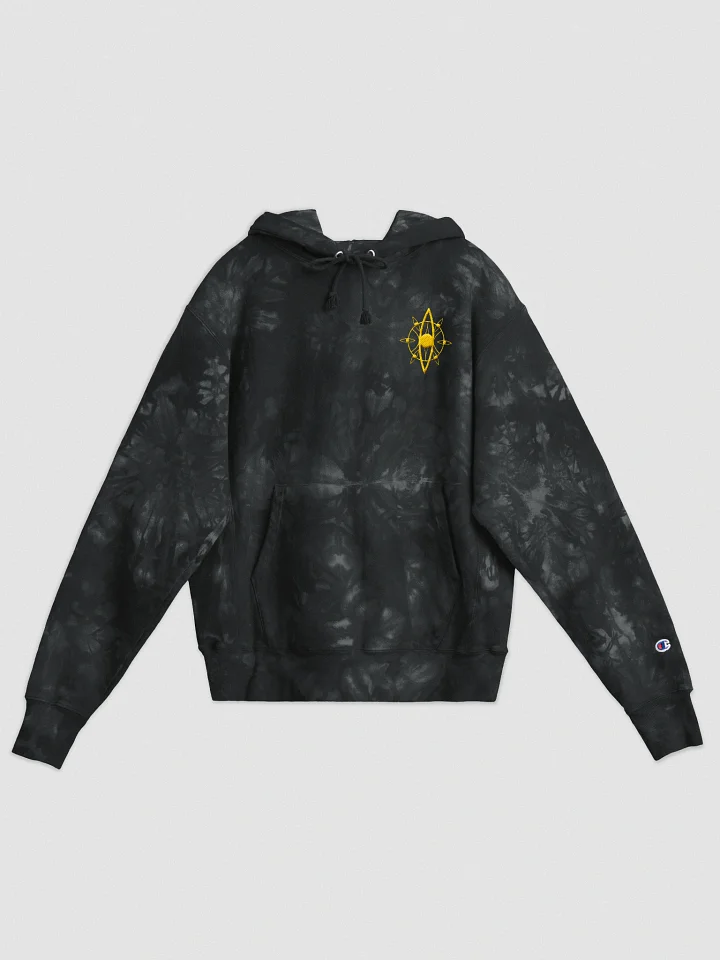 Mono Sigil Tie Dye Embroidered Hoodie product image (1)