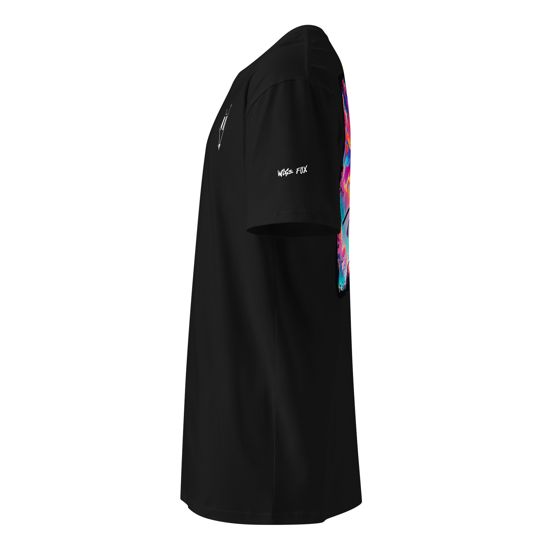 WiSE FOX “Master Your Blade” Black Tee product image (3)