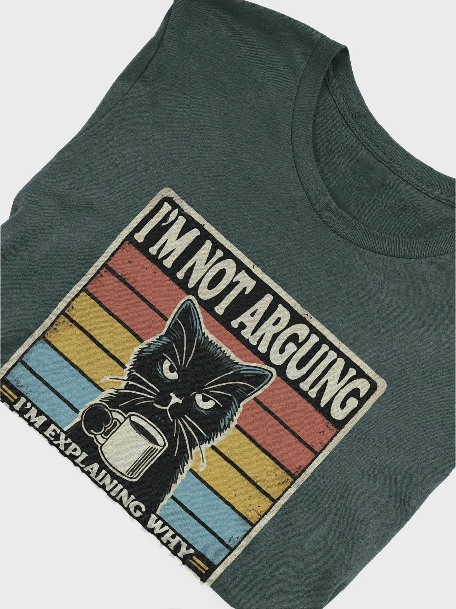 "cat arguing" t-shirt product image (5)