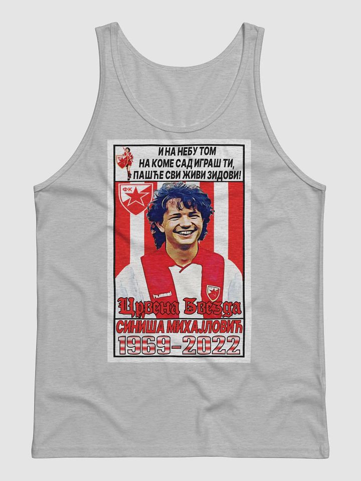 Siniša Mihajlović (FK Crvena Zvezda) #5 Bella+Canvas Jersey Tank product image (5)