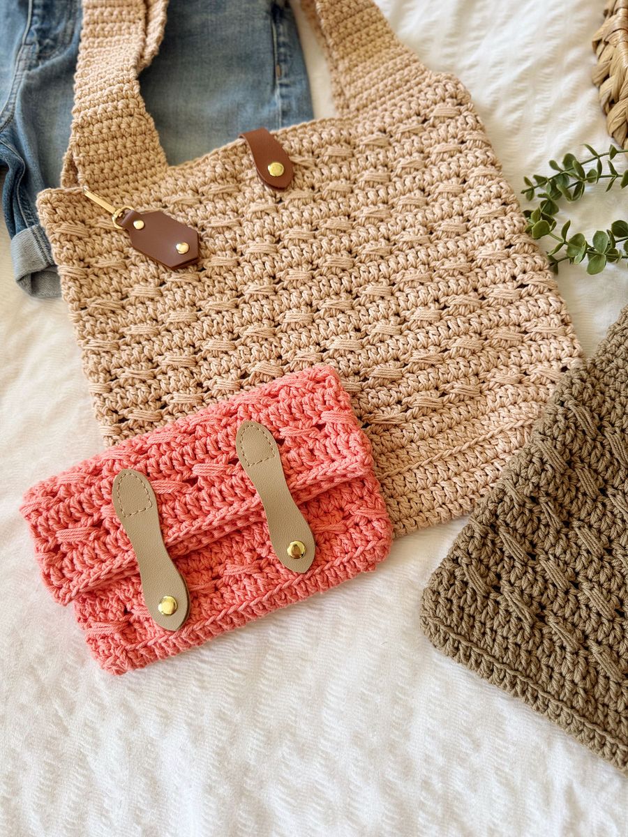 Coco Crochet Bag Collection Ebook: Clutch, Cross Body & Market Bag Patterns product image (9)