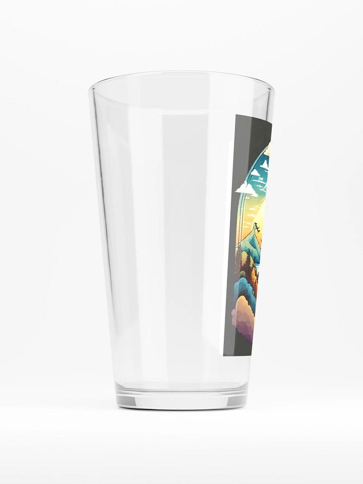 Summer Wind Charters: Sky Mountains Beer Glass product image (2)