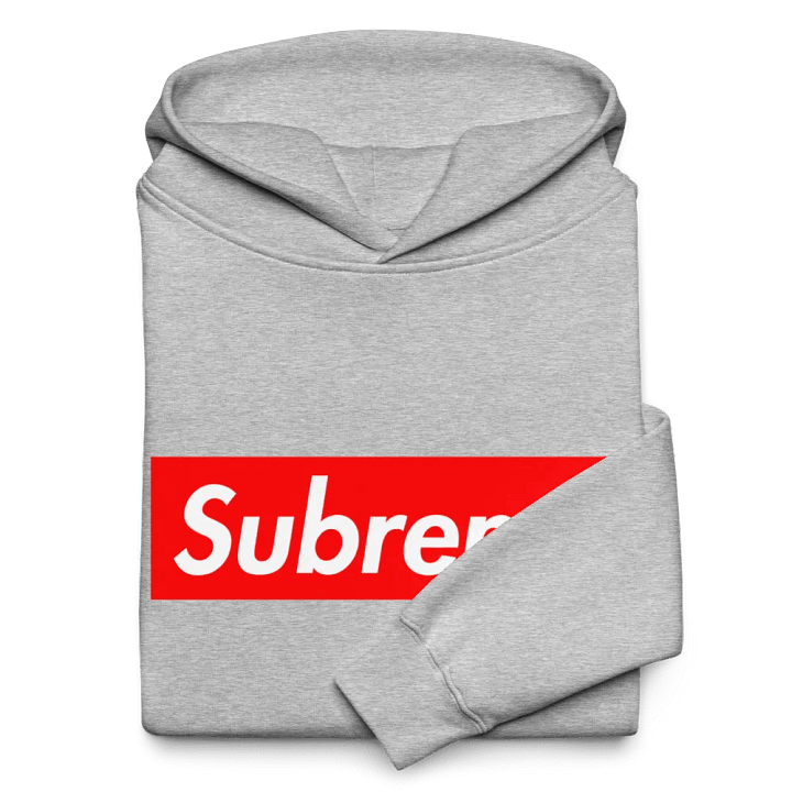 'Subreme' Arab Parody Oversized Hoodie product image (1)