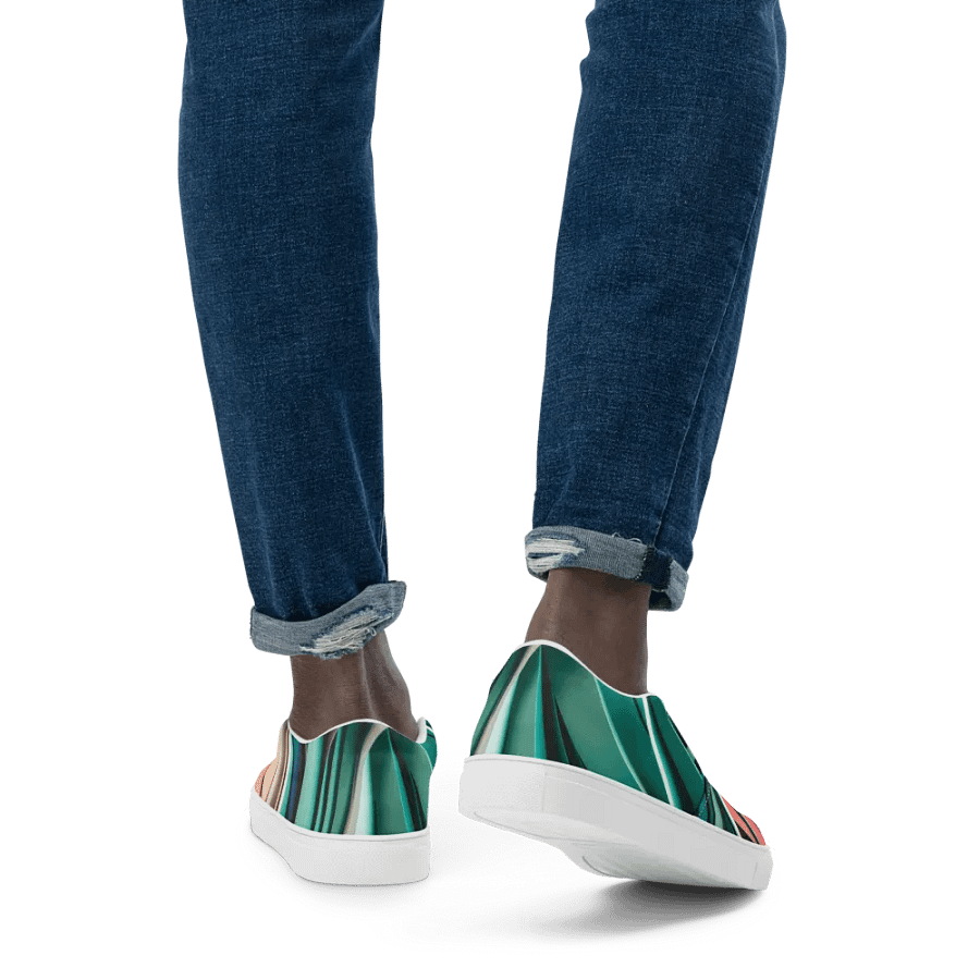 TDS Music Abstract Fusion Men's Slip-On Canvas Shoes product image (2)