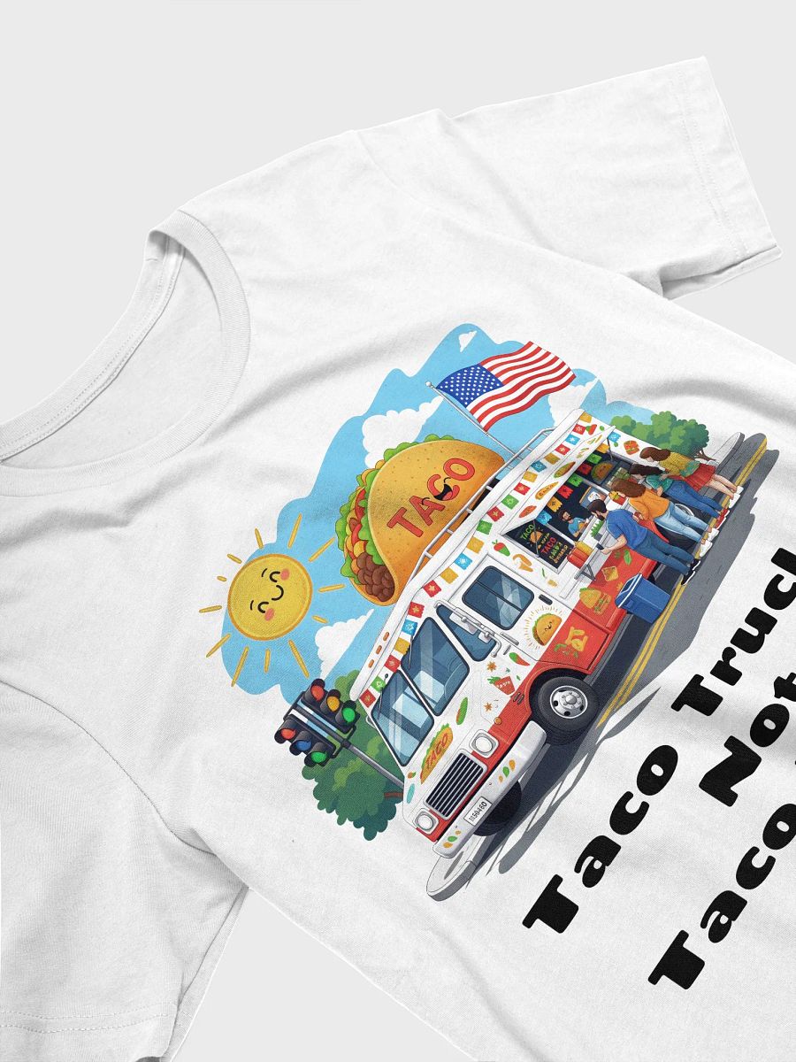 Taco Trucks Not Taco Trade Tee - White product image (3)