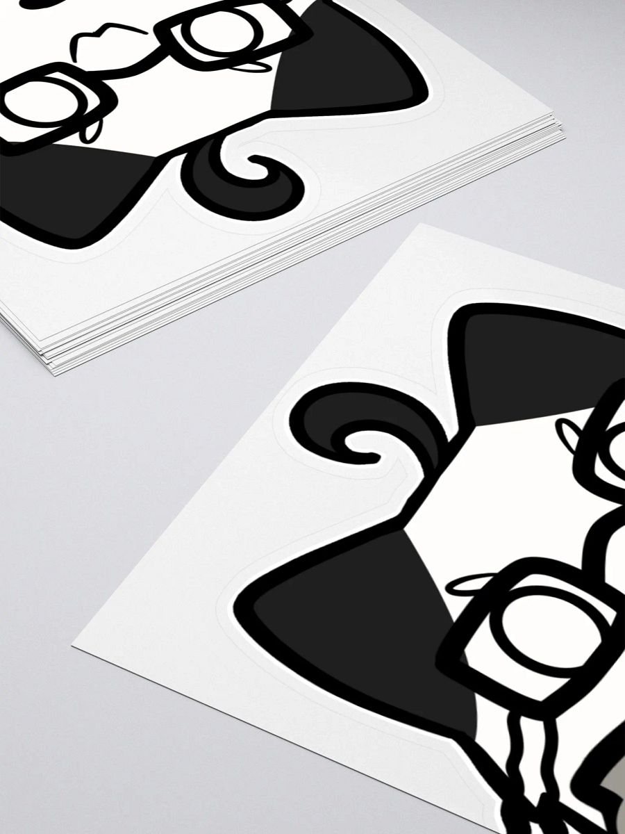 JPAG_Grey cat Gun emote sticker product image (4)