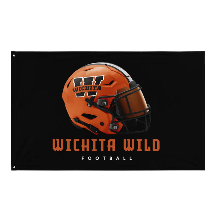Wichita Wild Team Flag product image (1)