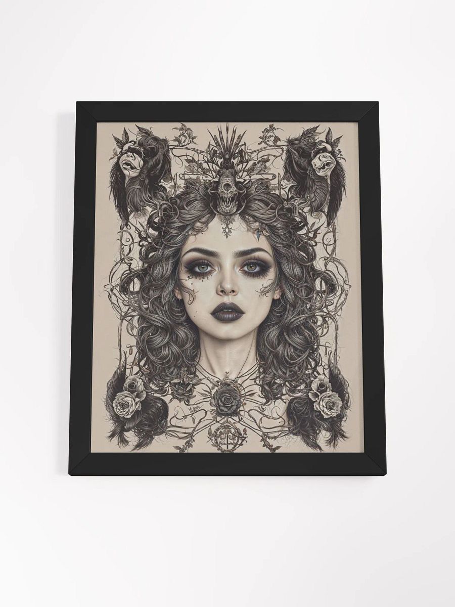 Gothic Femme Fatale Framed Print product image (20)