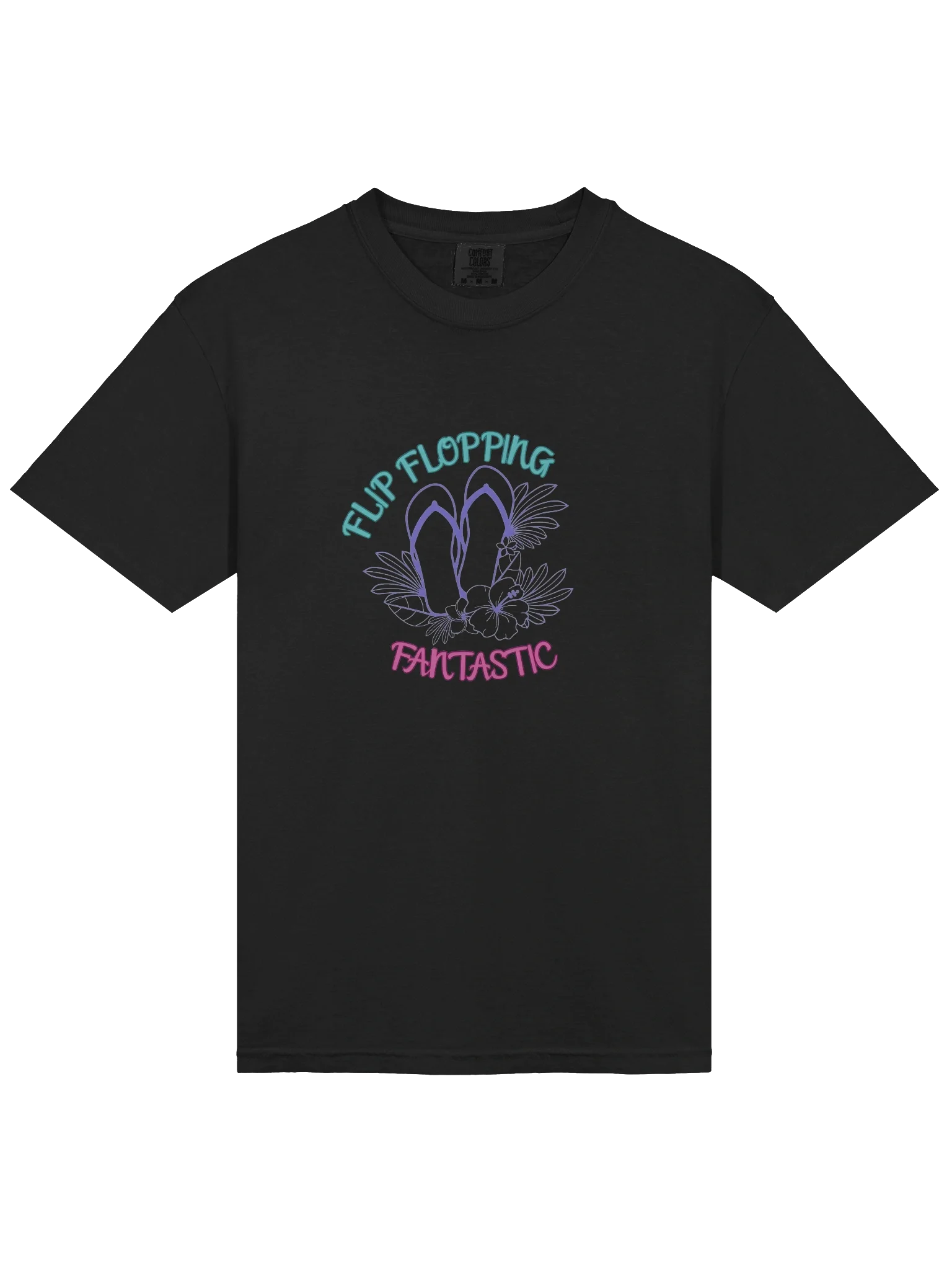 Floral Flip-Flop Fantastic Tee product image (3)