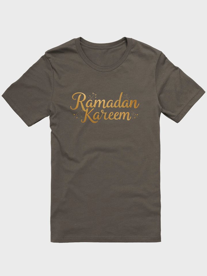 Golden Ramadan Kareem T-Shirt – Celebrate the Holy Month in Style product image (2)