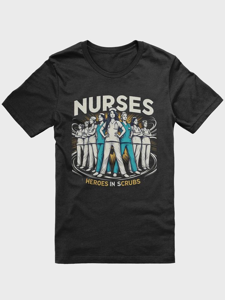 Heroes in Scrubs Nurse Illustration T-Shirt product image (2)