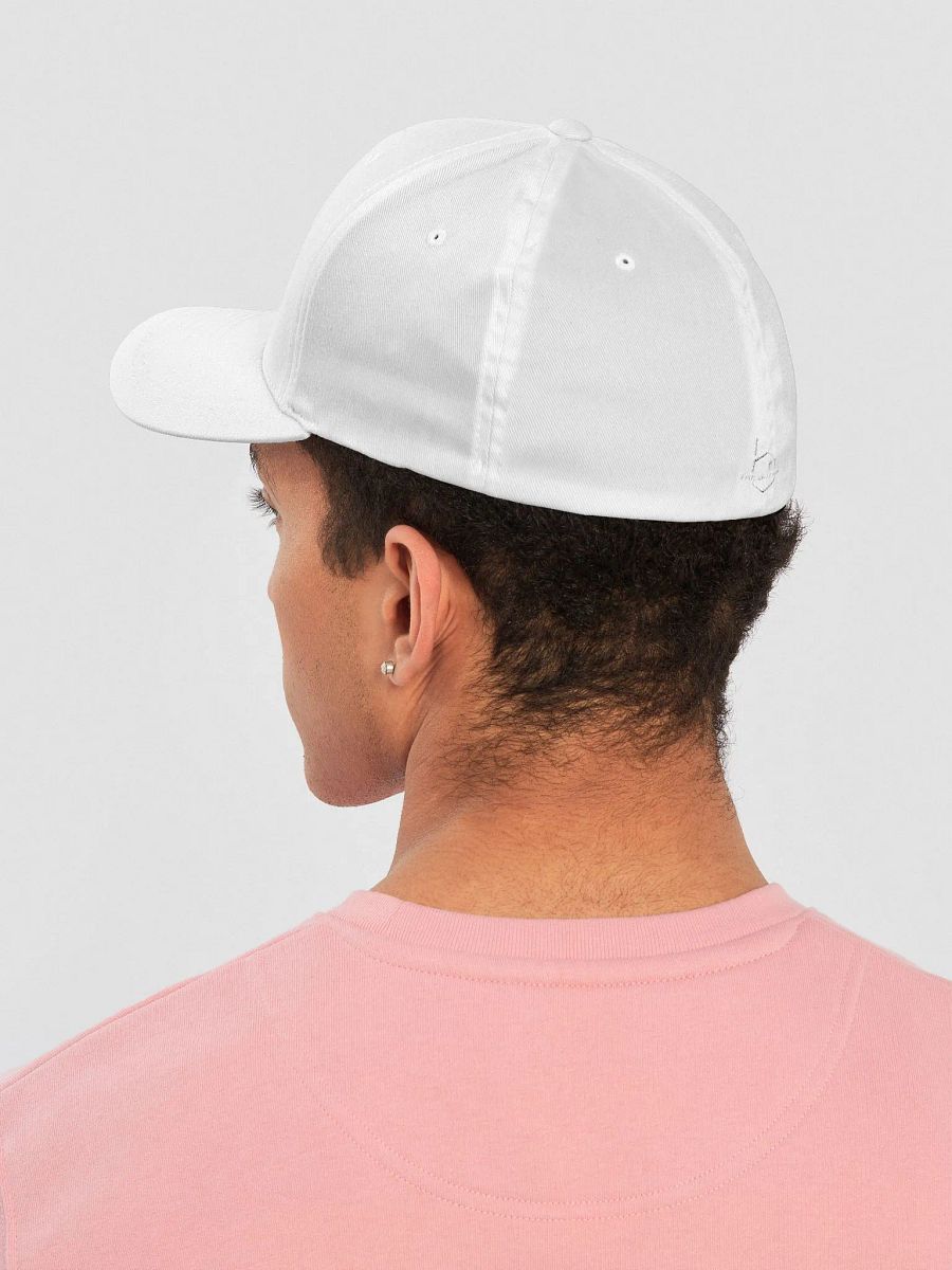 'BT' White On White Flex Fit product image (4)