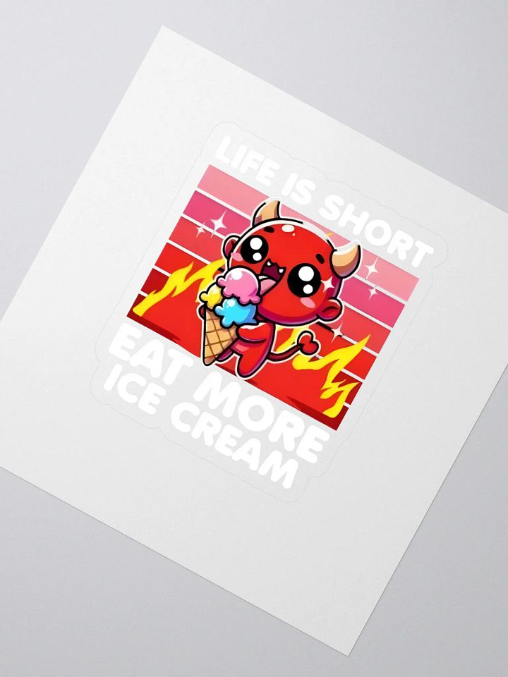 Devilish Ice Cream Delight Stickers product image (2)