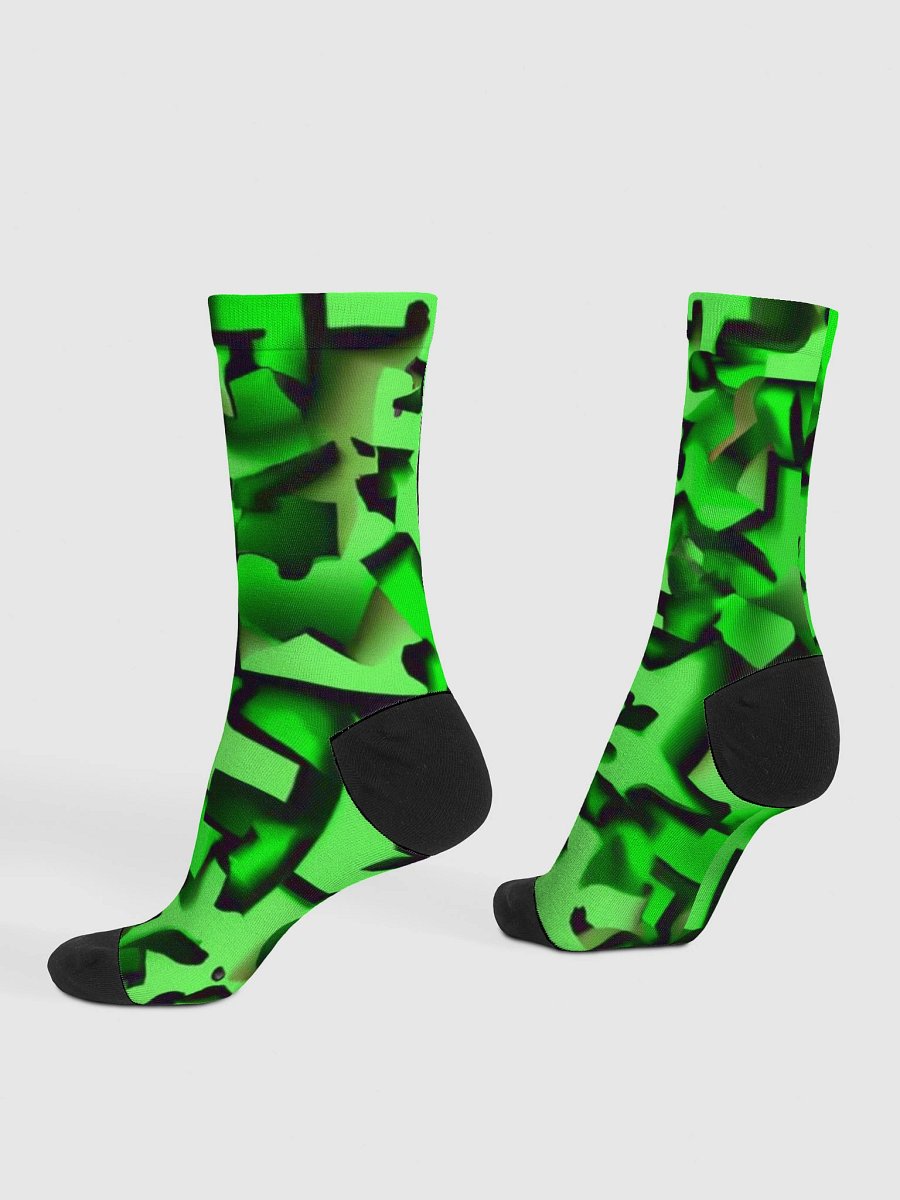 Eco-Friendly Art Crew Socks product image (4)