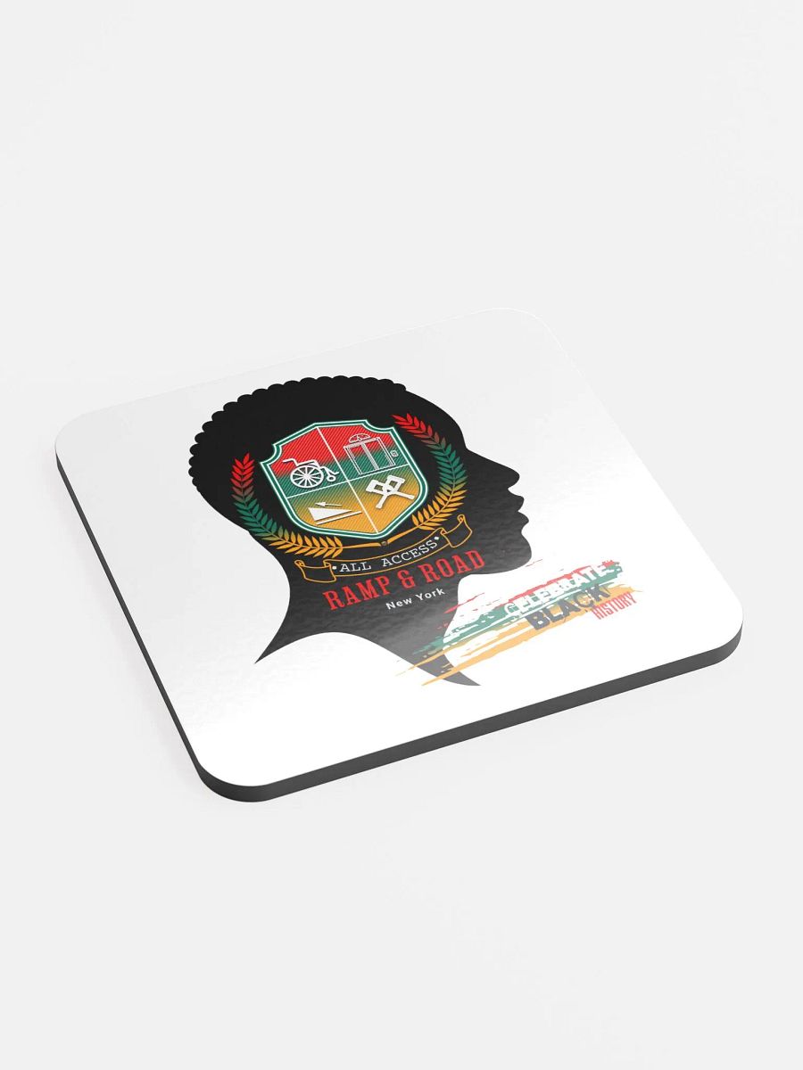 Celebrate Black History Glossed Cork Coaster product image (2)