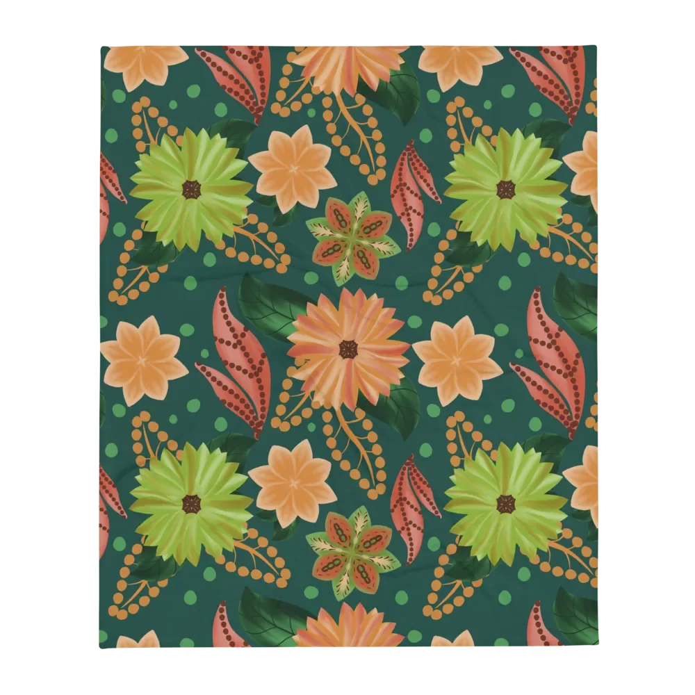 El Yunque Floral Rainforest Blanket product image (13)