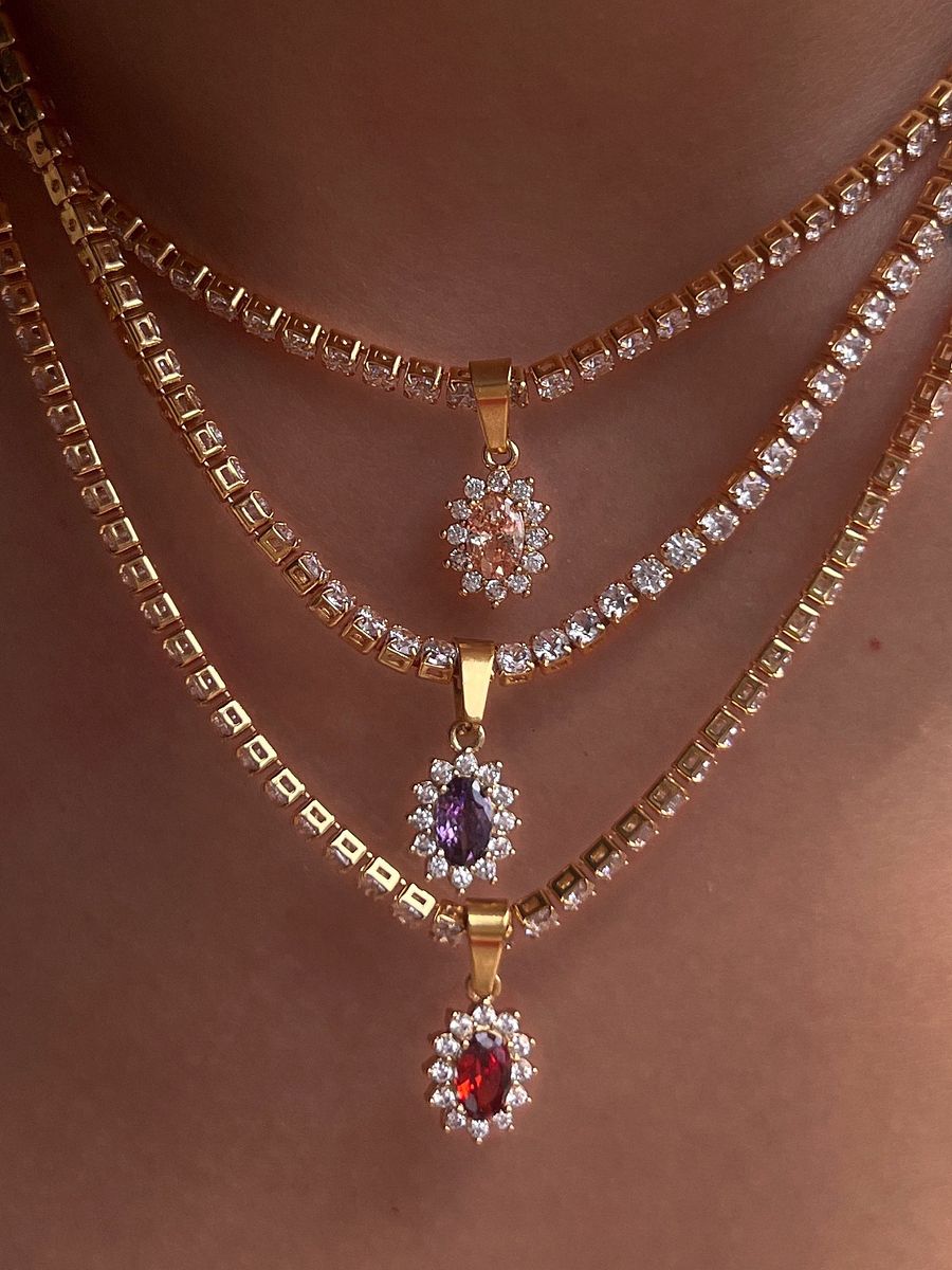 Amethyst Bloom Necklace product image (3)