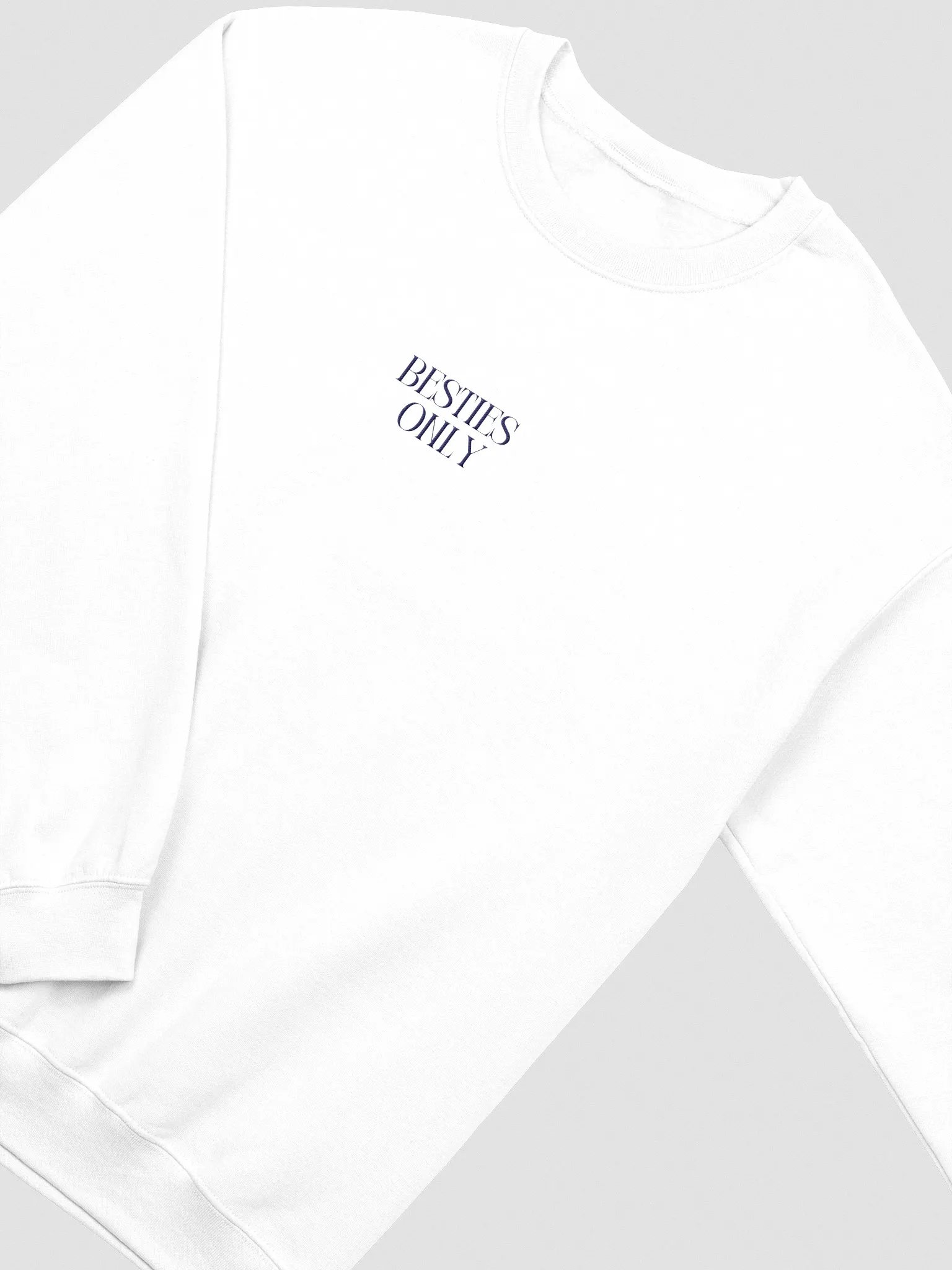 Besties Only Embroidered Crew Neck product image (4)