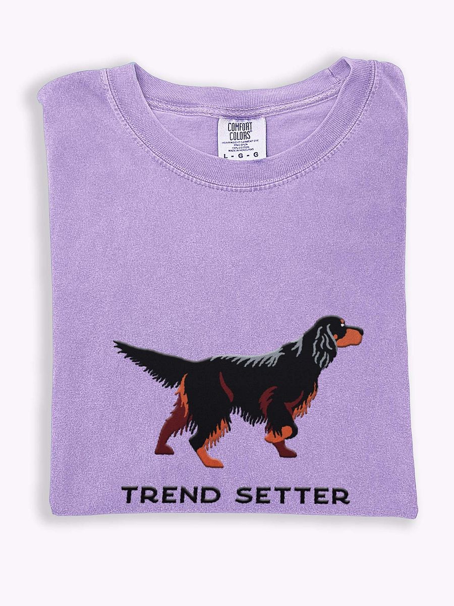 Trend Setter T-Shirt(Embroidered) of a Gordon Setter product image (1)