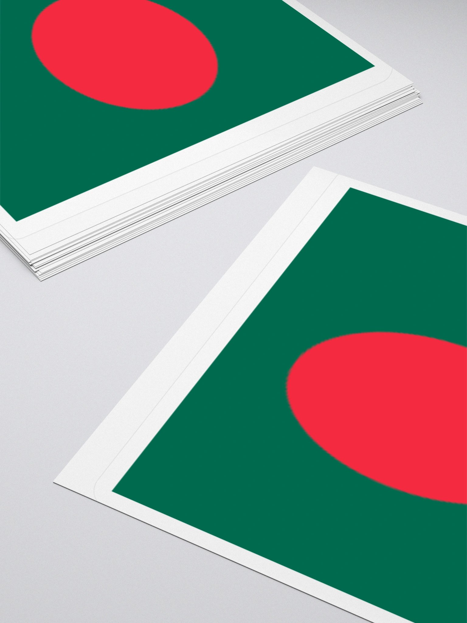 Exclusive Bangladesh Flag Kiss-Cut Stickers - High-Quality Vinyl, Multiple Sizes product image (11)