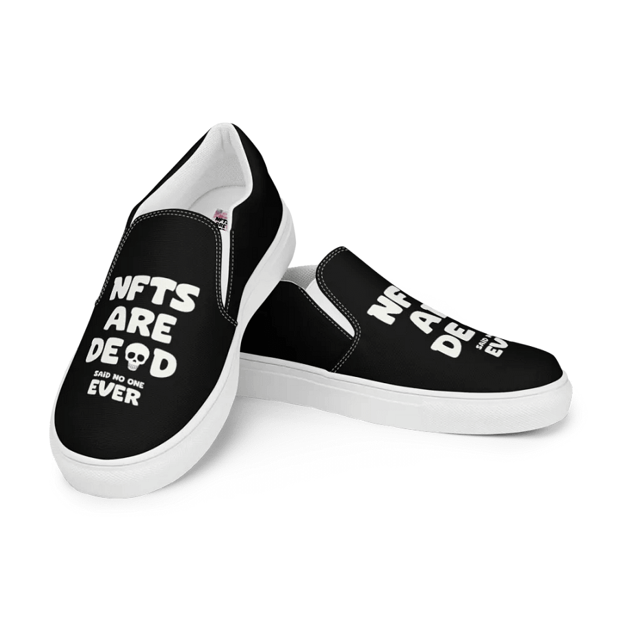NFTS ARE DEAD SAID NO ONE EVER SLIP-ONS product image (5)