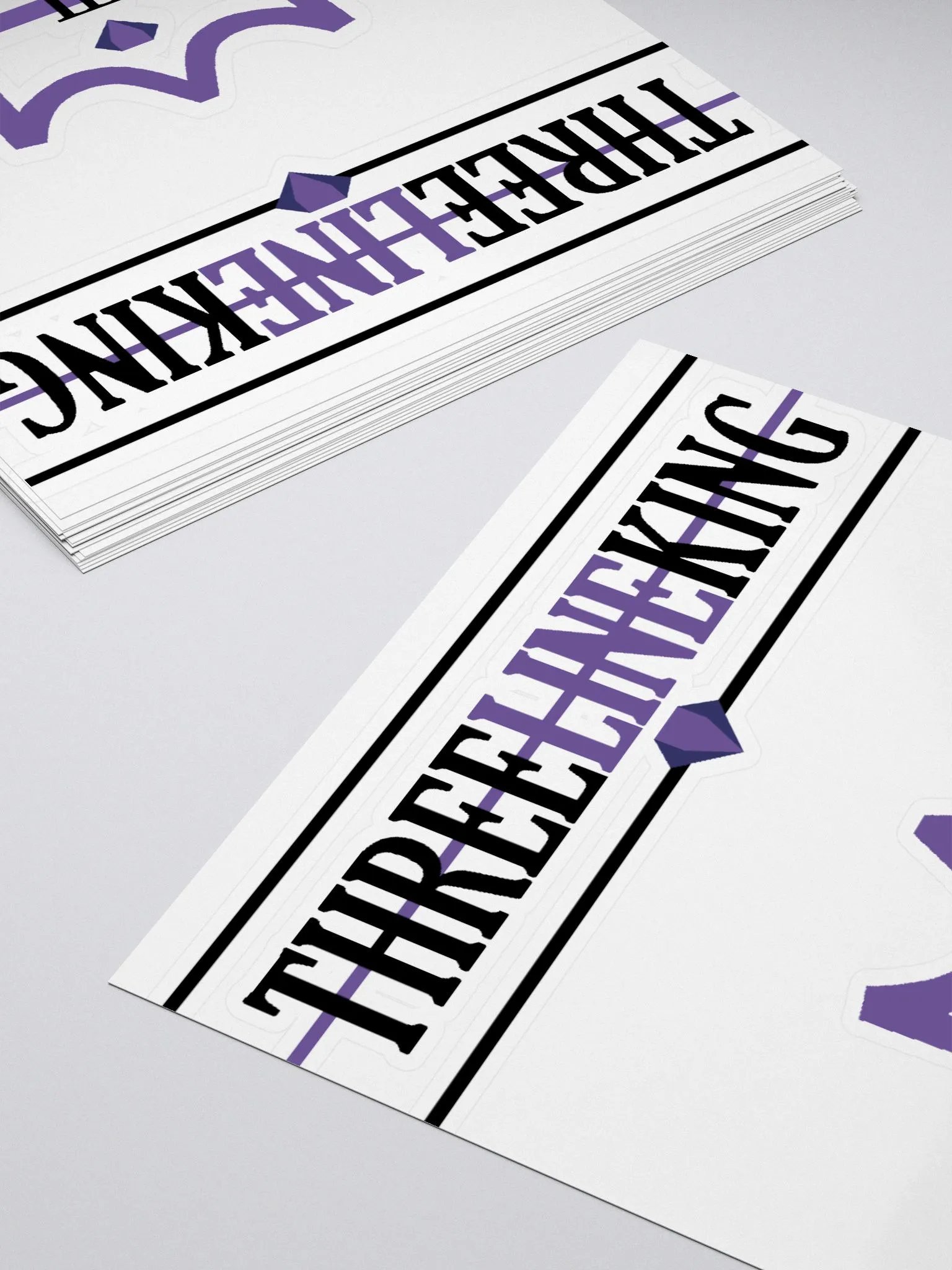 Three Line King Stickers product image (4)