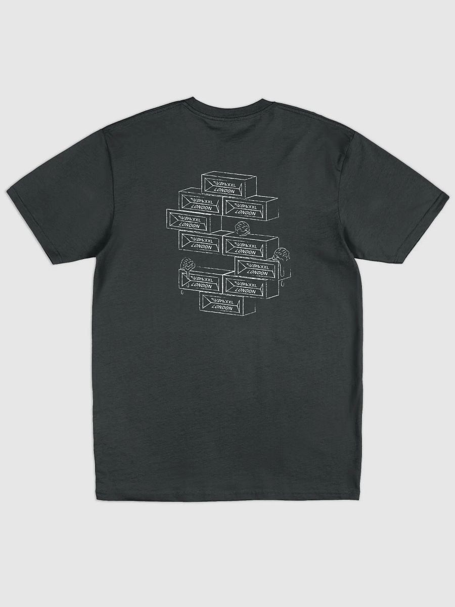 Brick Wall Premium Tee Black product image (2)