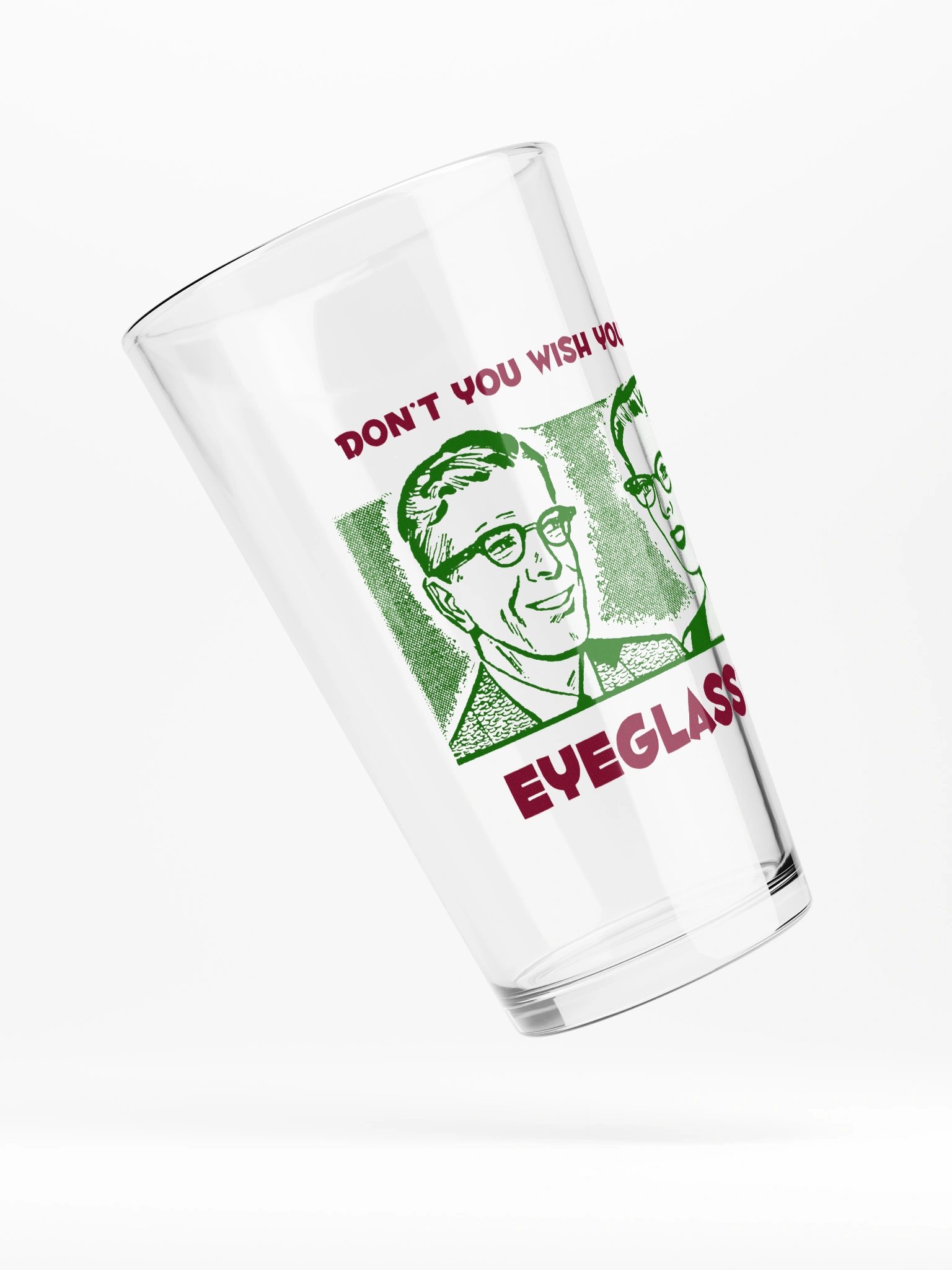 'Eyeglasses Envy' Pint Glass product image (3)