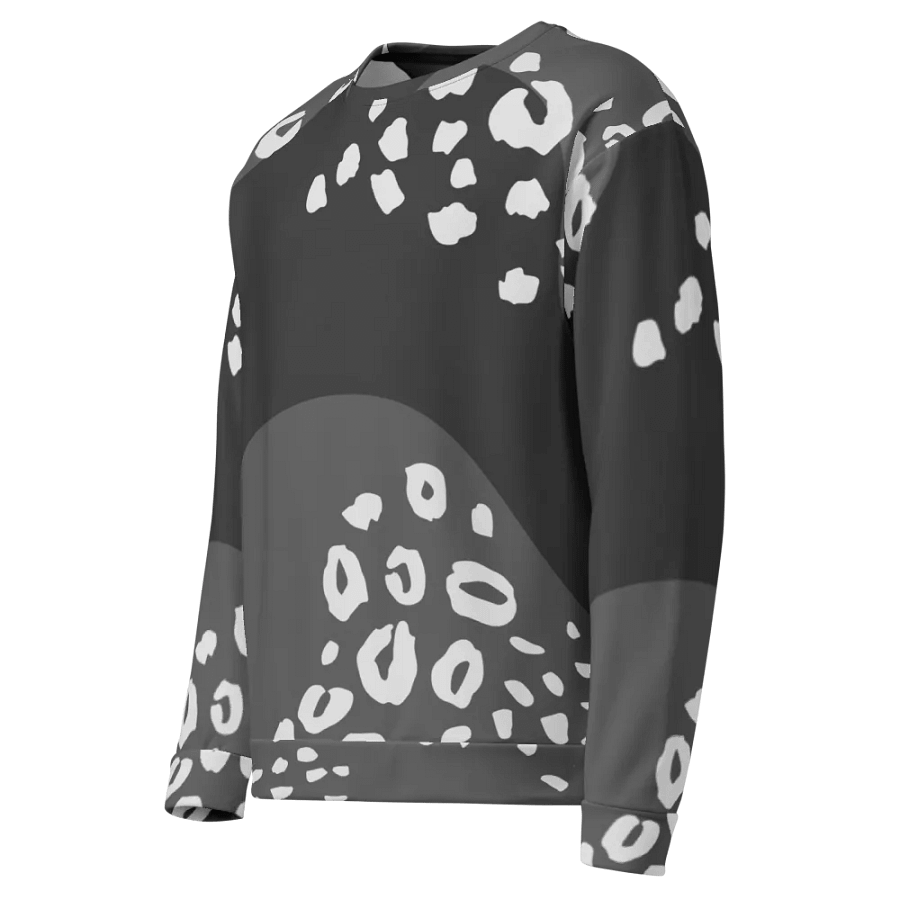 Grey Fluid Leopard All-Over Sweatshirt product image (10)