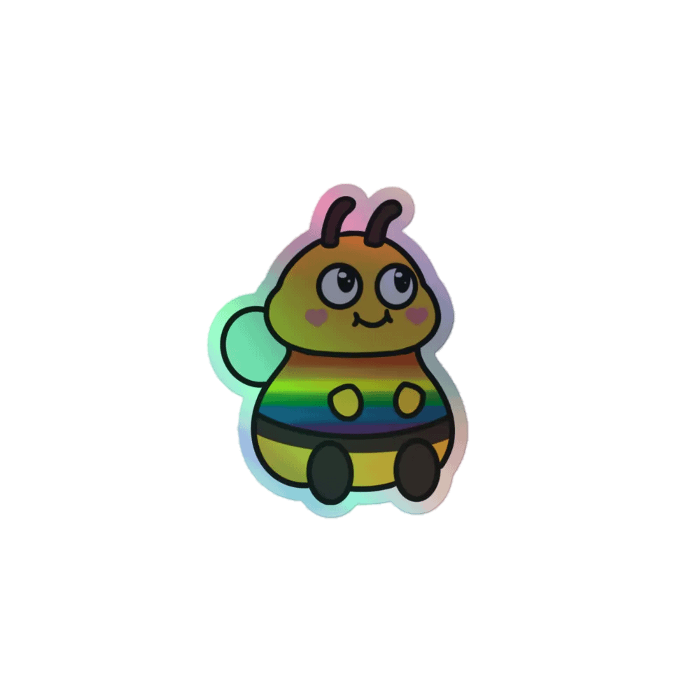 Pride Bee Stickers product image (1)