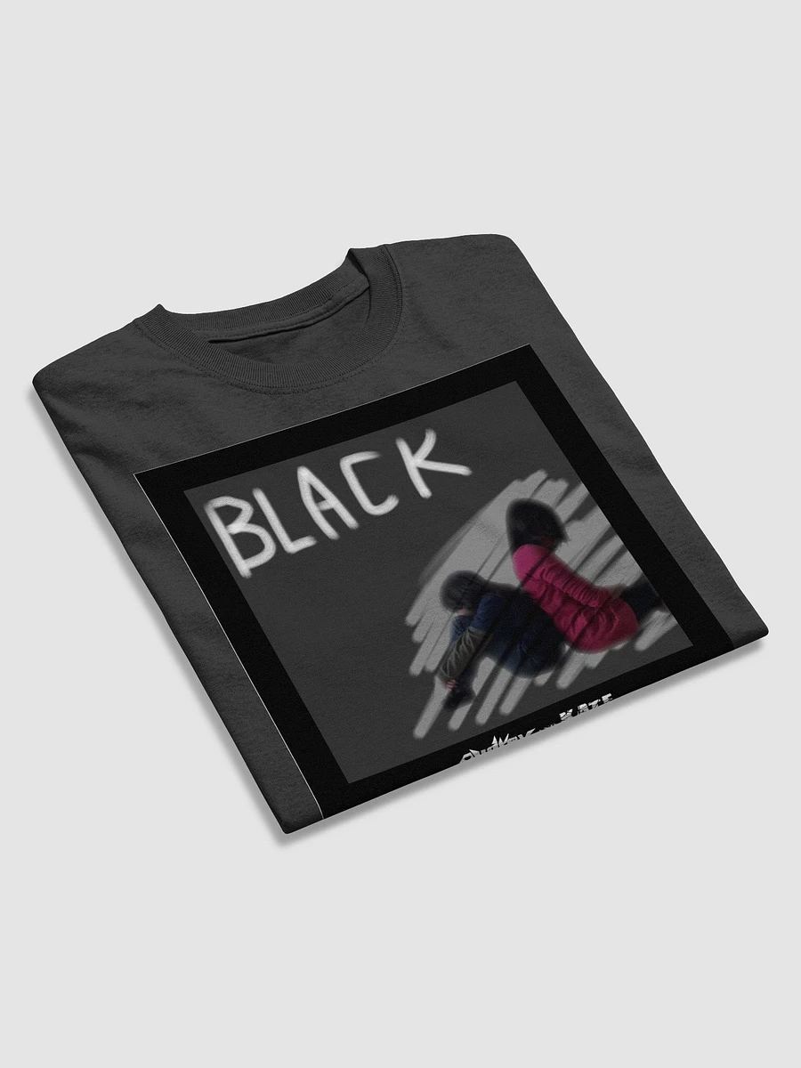Black Single Art T-shirt product image (4)