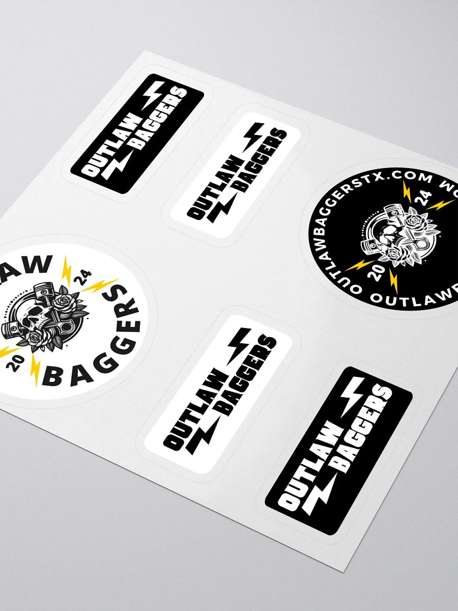 Outlaw Baggers Sticker Pack #1 product image (3)