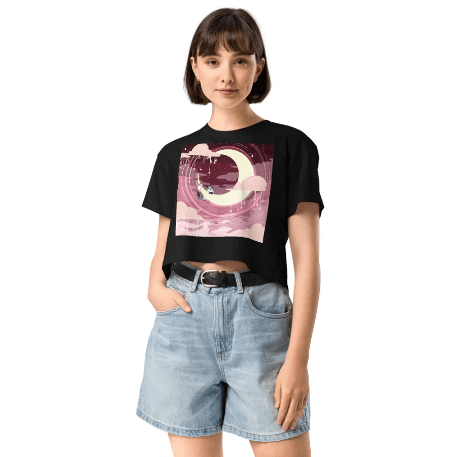 Cotton Candy Skies Crop Tee product image (7)
